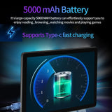 10.1 Inch Android Tablets Google Play Octa Core 6GB RAM 128GB ROM Dual SIM 4G LTE Phone Call Bluetooth WiFi GPS
