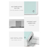 Color Photo Printer Portable Wireless USB Bluetooth 300DPI