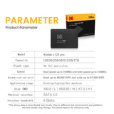 Kodak X120 PRO SSD Hard Drive HDD 2.5 Sata3
