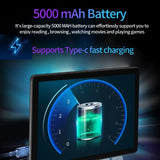 10.1 Inch Android Tablets Google Play Octa Core 6GB RAM 128GB ROM Dual SIM 4G LTE Phone Call Bluetooth WiFi GPS
