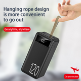 Latest Fast Charging 120000mAh Power Pack Large Capacity Mobile