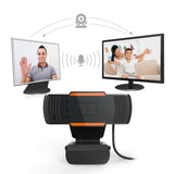 LED Webcam Computer PC Laptop 12MP USB2.0 720P HD Camera with Microphone