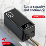 Latest Fast Charging 120000mAh Power Pack Large Capacity Mobile