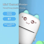 Mini Portable Bluetooth Thermal Printer BT 200dpi Photo Label Memo