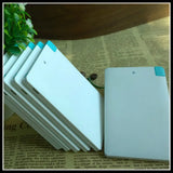 Card Shape Super Mini Portable 2500mAh Power Bank