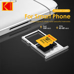 Original Kodak U3 Micro SD Card 32GB 64GB SDHC 128GB 256GB with SD Adapter