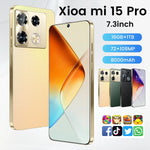 15 Pro Smartphone 7.3 inch Full Screen 4G 5G 8000mAh 32GB RAM+2TB ROM