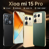 15 Pro Smartphone 7.3 inch Full Screen 4G 5G 8000mAh 32GB RAM+2TB ROM