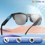 2025 Smart Sunglasses Calling Translation AI Voice Assistant High UV Protection Bluetooth