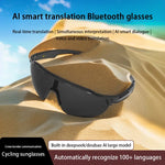 2025 New Smart Glasses AI Translation Bluetooth Integrated Headset Sunglasses Anti-ultraviolet