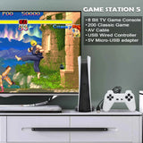 Game Station 5 Video Console 200 Games Wired Two Controllers