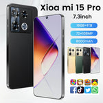 15 Pro Smartphone 7.3 inch Full Screen 4G 5G 8000mAh 32GB RAM+2TB ROM