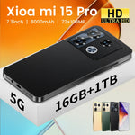 15 Pro Smartphone 7.3 inch Full Screen 4G 5G 8000mAh 32GB RAM+2TB ROM