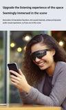 2025 New Smart Glasses AI Translation Bluetooth Integrated Headset Sunglasses Anti-ultraviolet