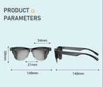 2025 Smart Sunglasses Calling Translation AI Voice Assistant High UV Protection Bluetooth
