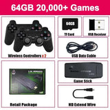 Video Game Console Built-in 20000 Games Wireless Controller