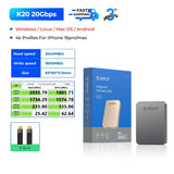 ORICO Magnetic Portable External SSD for iPhone