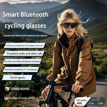 2025 New Smart Glasses AI Translation Bluetooth Integrated Headset Sunglasses Anti-ultraviolet