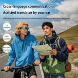 2025 New Smart Glasses AI Translation Bluetooth Integrated Headset Sunglasses Anti-ultraviolet