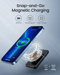 Mini Magnetic Wireless/Wired Power Bank 4000mAh for iPhone 12 13 Pro Max Fast Charge