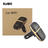 Turn Your Car into a WiFi Hotspot - Unlocked Car Charger 150Mbps LTE 4G Wireless Router LTE Wifi Modem Supports 10 Users