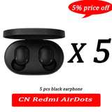 xiaomi Redmi Airdots TWS Wireless earphone Voice control Bluetooth 5.0