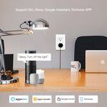 Home Kit Smart Plug Outlet Socket Work with Apple Home APP Alexa/Google Assistant 2.4GHz