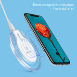 Olaf QI Wireless Charger Fast For iPhone XS Max XR Phone LED USB Charging For Samsung Galaxy S8 S9