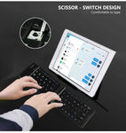 AVATTO Bluetooth Folding Wireless Keyboard For IOS/Android/Windows ipad Tablet phone