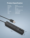 Multi USB Hub 3.0 USB Splitter High Speed 3 6 Ports 2.0 TF SD Card Reader All In One For PC