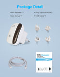 WiFi Repeater Amplifier Extender 300Mbps Wireless Range Extender Wi Fi Signal Amplifier Booster 802.11N