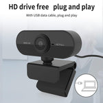 HD 1080P Webcam Mini Computer PC with Microphone Rotatable Camera for Live Broadcast Video Calling