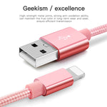 NOHON Apple USB Charging Data Cable For iPhone X 7 6 8 6S 5S Plus XS MAX XR For iPad Mini IOS 12 8 Pin Fast Charge Cables 1M