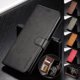 Leather Case for Samsung Galaxy Wallet Flip Phone Cover