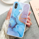Vintage Abstract Marble Case for Samsung