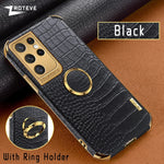 Phone Case Crocodile Pattern For Samsung Galaxy