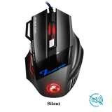 Professional Wired Gaming Mouse 7 Button 5500 DPI LED Optical USB X7