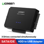 Ugreen SATA to USB IDE Adapter USB 3.0 2.0 Sata 3 Cable for 2.5 3.5 Hard Disk Drive HDD SSD USB Converter IDE SATA Adapter