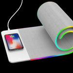 2 in 1 Mouse Pad Wireless Phone Charger Fast Charging for Gamer